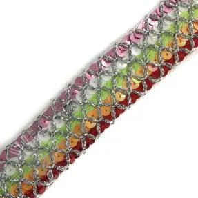 Ribbons Sequin MULTI lime