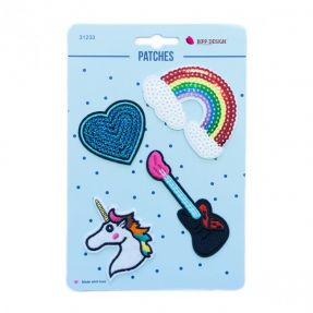 Sticker BIPP Rainbow Guitar