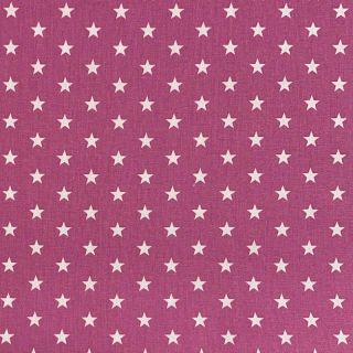 Cotton fabric Petit stars mauve