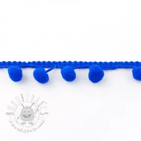 Pom pom SMALL blue