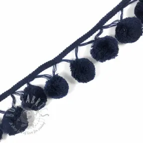 Pom pom MEGA dark blue