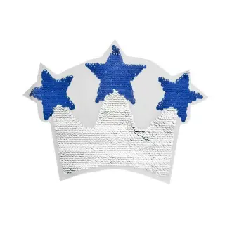 Sequins reversible Royal crown