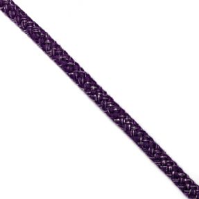 Lurex cord 10 mm purple