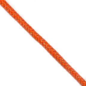 Lurex cord 10 mm orange