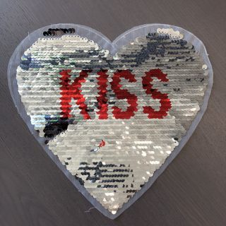 Sequins reversible Heart kiss