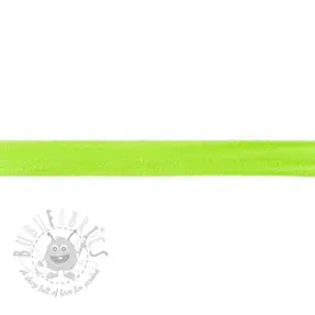 Bias binding jersey lime