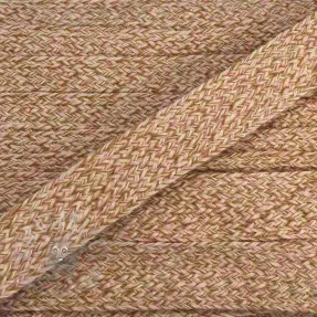 Cotton cord flat 20 mm Multi 3