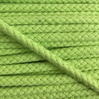 Cotton cord 8 mm lime