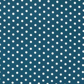 Cotton fabric Dots indigo