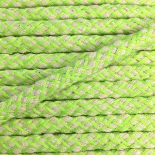 Cotton cord 1 cm lime