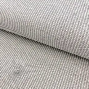 Decoration fabric DOBBY Colored stripe grey