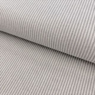 Decoration fabric DOBBY Colored stripe grey