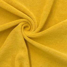 Stretch toweling light yellow