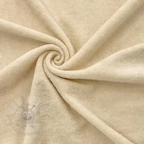 Stretch toweling beige