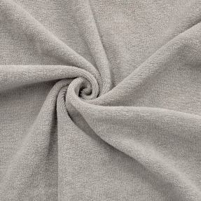 Stretch toweling light grey