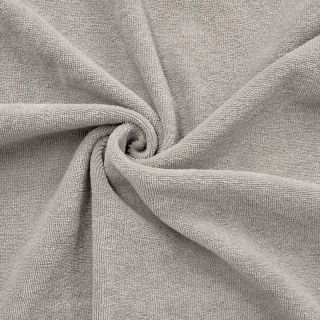 Stretch toweling light grey