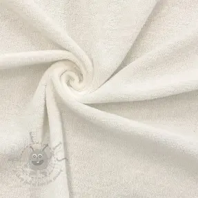 Stretch toweling ecru