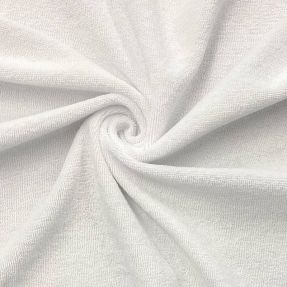 Stretch toweling white