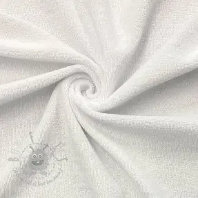Stretch toweling white
