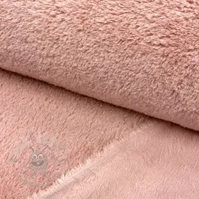 Faux fur LUREX SILVER rose