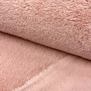 Faux fur LUREX SILVER rose