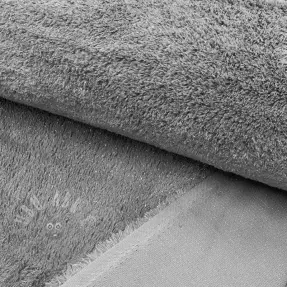 Faux fur LUREX SILVER grey