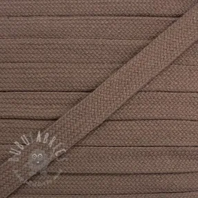 Cotton cord flat 13 mm mauve