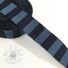 Ribbons Stripe dark jeans