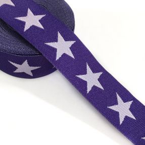 Ribbons Stars purple/light purple