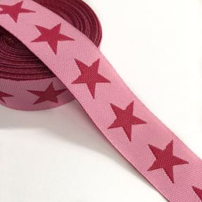Ribbons Stars pink/fuchsia