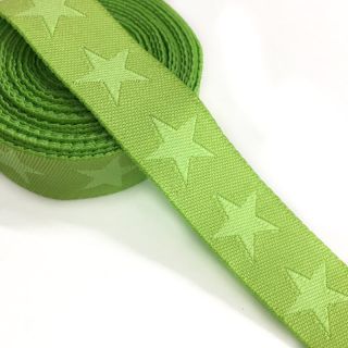 Ribbons Stars lime/light lime