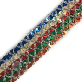 Ribbons Sequin MULTI cobalt