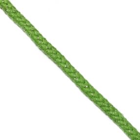 Lurex cord 10 mm green
