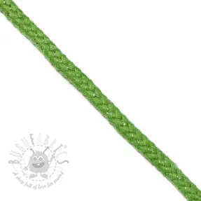 Lurex cord 10 mm green