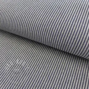 Decoration fabric DOBBY Colored stripe navy blue