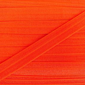 Bias binding elastic 15 mm neon orange