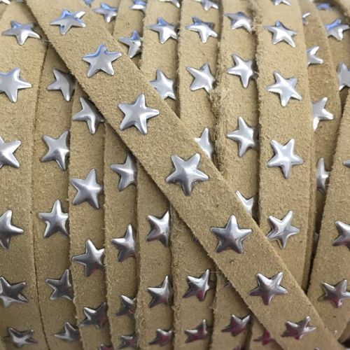 Suede cord Stars sand