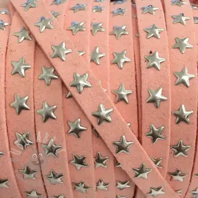 Suede cord Stars rose