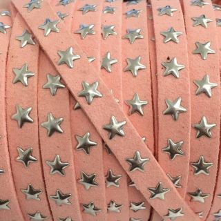 Suede cord Stars rose