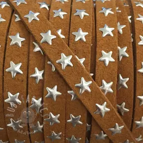 Suede cord Stars camel