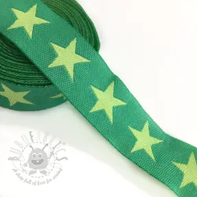 Ribbons Stars apple/lime