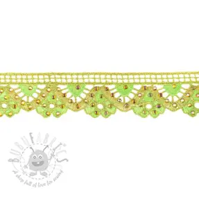 Ribbons Diamond lime