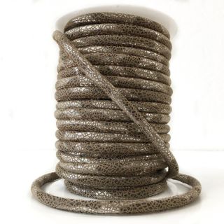 Suede cord Glitter taupe