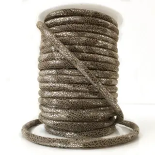Suede cord Glitter taupe