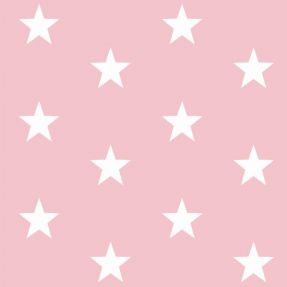 Cotton fabric Stars rose