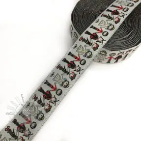 Ribbons Carnival grey