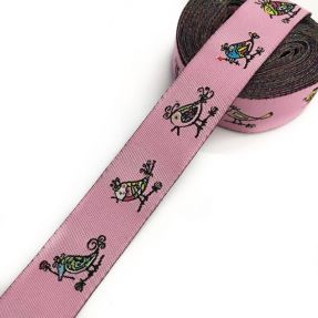 Ribbons Birds pink