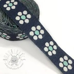 Ribbons Jeans flowers mint