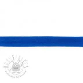 Bias binding jersey blue