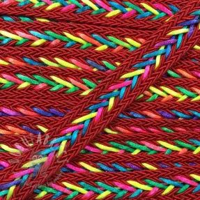 Twisted cord NEON red